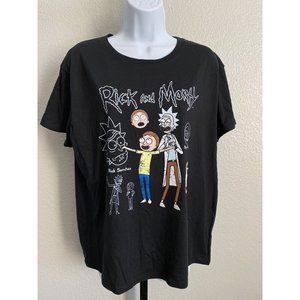 Womens XL Rick & Morty T shirt NWT
